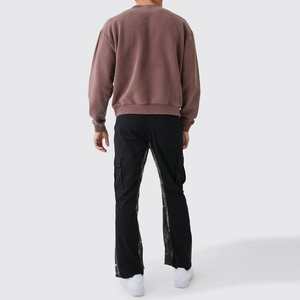 Sudadera Oversize de Invierno con Lavado Ácido para Hombre, Fabricación Profesional, Algodón y Felpa, Ecológica, Transpirable, Estilo Urbano - Product Image 6
