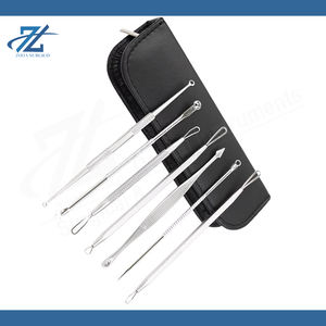 Herramienta Profesional para Eliminar Puntos Negros, Extractor de Acné y Espinillas de Acero Inoxidable, Kit de Eliminación de Comedones, Hecho en Pakistán - Product Image 4