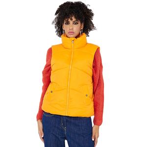 Chaquetas de Mujer sin Mangas, Ajustadas, de Punto, Acolchadas, 100% Poliéster, con Bolsillos, Listas para el Invierno, Venta al Por Mayor - Product Image 4