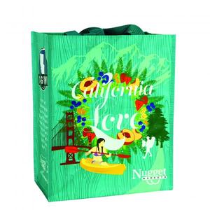 Bolsas de Compras Resistentes e Impermeables de PP Tejido y BOPP con Asa Larga, Personalizables con Logotipo OEM, Venta al por Mayor a Buen Precio - Product Image 2