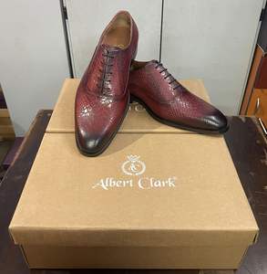 Zapatos Oxford de Cuero Genuino para Hombre, Impermeables, con Cordones, para Oficina y Eventos Formales, Antideslizantes, Ligeros y de Secado Rápido - Product Image 2