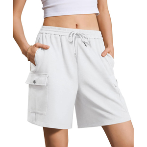 Shorts Deportivos Casuales para Mujer, Corte Holgado, Ideales para Vacaciones de Verano y Atuendos Diarios, Los Mejores Shorts Casuales para Mujer - Product Image 3