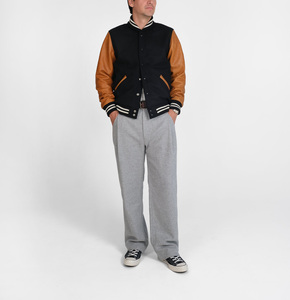 Modern Varsity <b>Jacket</b> Unisex Stylish College Design Stand Geometric Patchwork Comfortable Warm Outerwear for <b>Winter</b> Streetwear - Product Image 2