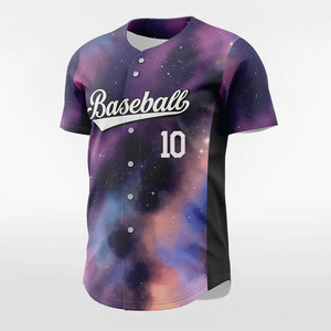 Camiseta de Béisbol con Botones, Diseño Personalizado, Malla Transpirable, Secado Rápido, Fabricante Pakistaní - Product Image 4