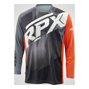 Camiseta de Motocross Sublimada Personalizada al por Mayor, Transpirable, para Carreras Todoterreno, de Secado Rápido - Product Image 1