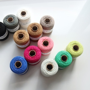 Hilo de algodón peinado Linea The Cotton para tejer a mano, cono de 200g, hilo para tejer a ganchillo, hilo para tejer a mano - Product Image 2