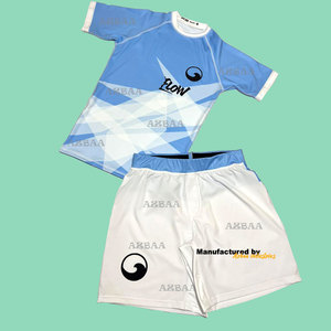 Ensemble de compression personnalisé pour femmes, imprimé sur mesure, respectueux de l'environnement, pour Jiu Jitsu BJJ, short et leggings de sport pour femmes - Product Image 4