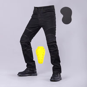 Men Motorcycle Riding Pants CE Armor Knee <b>Hip</b> <b>Pads</b> Protective Biker Jeans Reinforced Trousers Men Touring Motorbike Pants - Product Image 3