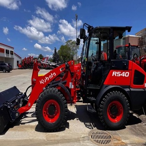 Kubota R540 <b>Mini</b> Wheel Loader Front Bucket Diesel Engine Rated Load Motor Gearbox For Heavy Duty Loading Work - Product Image 1