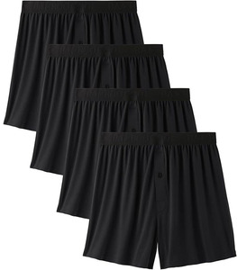 Pantalones Cortos Deportivos Casuales de Verano para Hombre, de Felpa, de Secado Rápido, Antiarrugas, con Dobladillo Dividido, Cintura Elástica Alta, Transpirables, para Yoga - Product Image 1