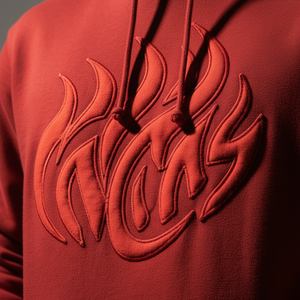 Wholesale Custom 500GSM Heavyweight 3D Puff Print Hoodie Women Oversized Drop Thick Fleece Acid Wash Pullover Blank Sweatshirt - Product Image 2