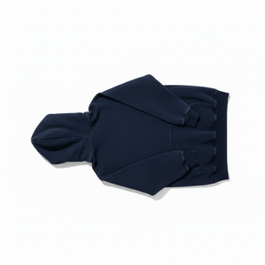 Sudadera con Capucha Oversize de Forro Polar para Hombre, Estilo Casual Deportivo, con Dobladillo Curvo, Logotipo Personalizado, Cuello con Capucha, Ropa Urbana para Invierno - Product Image 5