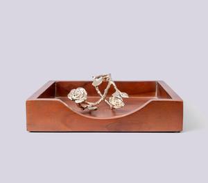 Porte-mouchoirs en bois, boîte à mouchoirs en bois de qualité supérieure, nouveau design décoratif - Product Image 6