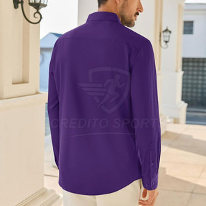 Camisas de Algodón para Hombre a la Moda, Mejor Material, Precio al por Mayor, Camisas de Algodón para Hombre, Corte Holgado, Estilo Diario Elegante - Product Image 2