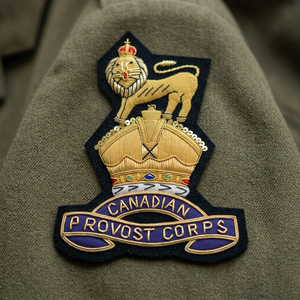 Parche Bordado de Encaje del Cuerpo de Provost de Canadá, Insignia Cosida con Pin de Seguridad para Prendas - Product Image 6