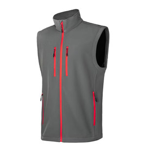 Gilet de golf pour homme 2026 coupe-vent respirant léger - Veste sans manches softshell avec poches 100% polyester de qualité supérieure - Product Image 5