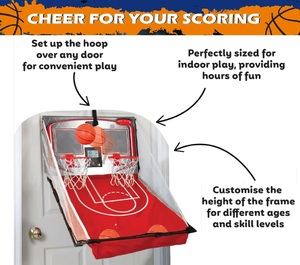 Juego de baloncesto de primera calidad sobre la puerta con marcador Balones de baloncesto de calidad Precio competitivo para deportes de interior y equipo de cancha - Product Image 4