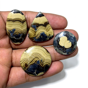 Pierres brutes naturelles de qualité supérieure, cabochons polis, pierres en vrac pour bagues, pendentifs et artisanat, bijoux, vente en gros - Product Image 5