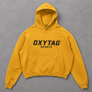 ผู้ผลิตเสื้อฮู้ดดี้ผ้าฝ้ายฟลีซสีเหลืองมัสตาร์ดแบบหนาพิเศษ ขายส่งเสื้อพูลโอเวอร์สตรีทแวร์ พิมพ์โลโก้แบรนด์ เสื้อสเวตเชิ้ต - Product Image 6