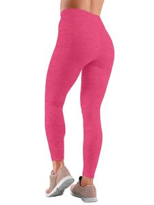 Leggings de sport personnalisés de qualité supérieure, tricotés, taille haute, compression douce, respirants, séchage rapide, pour yoga, pour femmes, personnalisables - Product Image 3