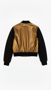 Veste universitaire personnalisée pour homme, style Letterman, vêtement décontracté, léger, confortable, veste tendance avec fermeture à boutons - Product Image 2