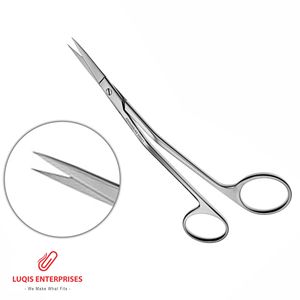 Tijeras Dorsales Supercut, Instrumento Quirúrgico Serrado de Acero Inoxidable, Herramienta de Corte de Precisión para Rinoplastia - Product Image 4