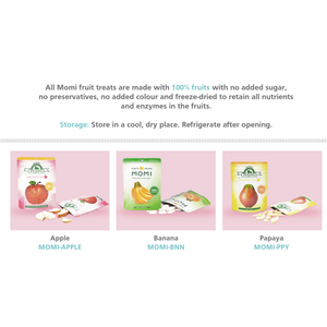 Fruits lyophilisés Momi (pour lapins et cochons d'Inde) 15g Fraise - Product Image 1