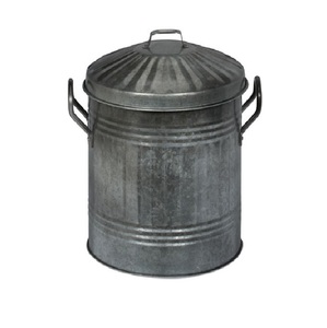 Recipiente para Cenizas de Chimenea de Hierro Galvanizado Negro Vintage, de Lujo y Alta Resistencia, para Leña, con Tamaño, Forma y Color Personalizables - Product Image 3