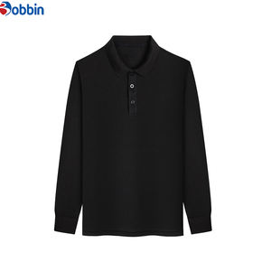 Camiseta Deportiva Personalizada para Hombre, Unisex, Lisa, Otoño/Invierno, con Logotipo Bordado, Manga Larga, Transpirable, de Poliéster/Algodón, Informal, Moderna - Product Image 2