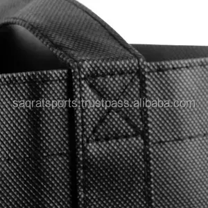 Bolso de compras de algodón resistente con logotipo personalizado impreso sublimación de impresión completa en lona reciclada ecológica para promociones - Product Image 4