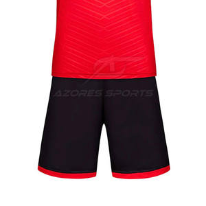 Tenue d'entraînement de football AZORES SPORTS pour hommes, ensemble complet de vêtements de sport pour adultes, 100% polyester, léger, durable, respirant - Product Image 6