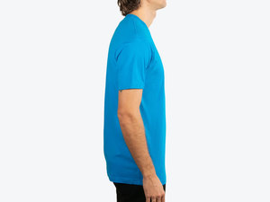Camiseta Next Level Apparel de Algodón Premium Azul Claro – Superficie Suave y Ligera, Ideal para Impresión DTG y Logotipos Personalizados - Product Image 5