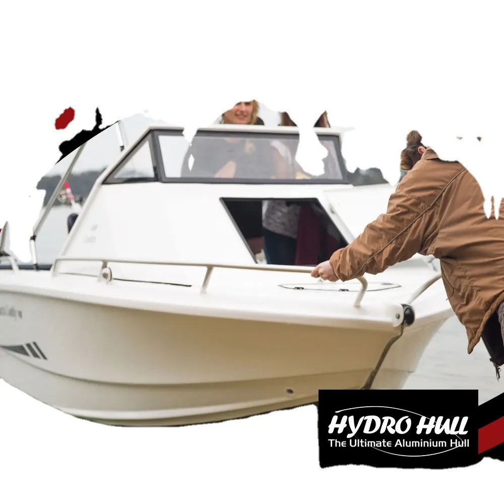 Yeni 16ft alüminyum balıkçılık runabout motorlu tekne satılık