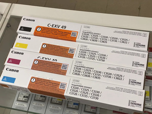 Ensemble de cartouches de toner CMYK C-EXV49 d'origine - Product Image 4
