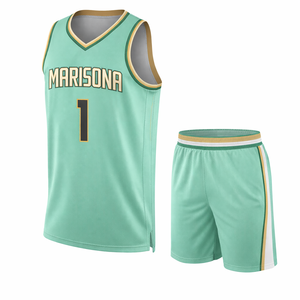 Fabricant d'uniformes de basketball OEM, maillots et shorts de basketball personnalisés, marque privée, grandes tailles, 100% polyester, pour les ligues d'équipes - Product Image 6