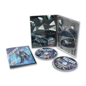 Custom Multi-Disc Layouts Movie DVD Digipak with Diagonal Pocket - Product Image 1