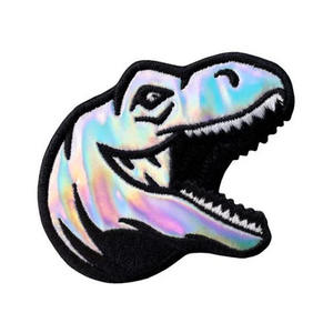 Patchs en caoutchouc brodés en silicone souple PVC, écologiques, personnalisés, de haute qualité, 2D 3D, thermocollants, en gros - Product Image 2