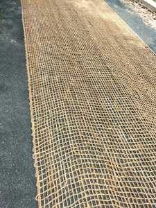 CocoGrid Geotextile en fibre de coco naturelle, filet de contrôle de l'érosion, fibre de coco biodégradable, stabilisation du sol, tapis de paysagisme en rouleau - Product Image 2