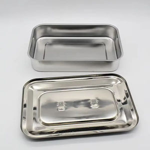 Caja de Esterilización Manual con Tapa Cuadrada y Orificios para Instrumentos Quirúrgicos y Dentales, Uso Hospitalario, Tamaño Personalizado por Blush Surgical - Product Image 4