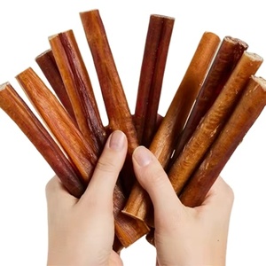 Organic Beef Bully Sticks Long-Lasting Natural Dental Health Chews for Dogs Rawhide-Free Fully Digestible Packaged in Carton - Product Image 1