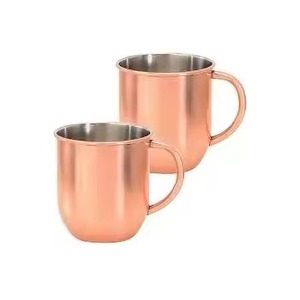 Taza de Cobre Puro para Moscow Mule, Diseño Robusto, para Bar, Cocina o Restaurante - Product Image 1