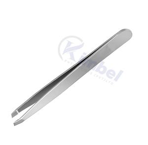OEM Custom Logo Stainless Steel Eyebrow Tweezers Pointed Facial <b>Hair</b> Remover with Comfortable <b>Grip</b> - Product Image 3