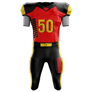 Uniforme de Fútbol Americano Personalizado al por Mayor, Fabricante OEM, Ropa Deportiva de Poliéster Premium, Proveedor de Ropa con Marca Personalizada - Product Image 2