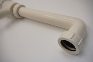 Conector de codo Co-PE de PVC anticorrosión OEM, accesorio de tubería de diseño moderno para baño, cocina y uso de inodoro - Product Image 4