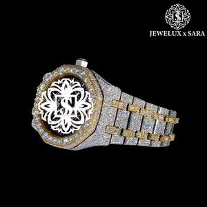 Reloj de Diamantes Blancos de Primera Calidad con Diseño Brillante y Elegante para Hombre, Disponible a un Precio Competitivo desde India - Product Image 2