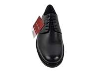 Chaussures habillées à lacets pour hommes avec coussin d'air, semelle intermédiaire en EVA, semelle extérieure en cuir, bout fermé, antidérapantes, pour le bureau et la carrière, toutes saisons