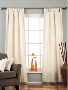 Raw Silk <b>Curtains</b> - Product Image 1