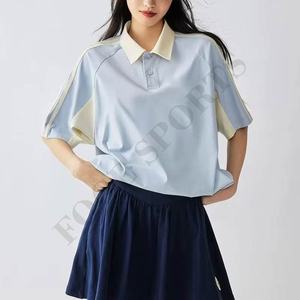 Fabricante de manga corta 100% algodón personalizado peso pesado a granel liso deportes Golf Polo camisetas - Product Image 6