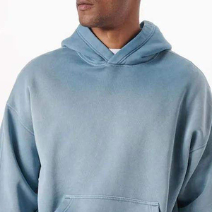 Sudadera con Capucha para Hombre, Corte Cómodo, Estilo Profesional, Lavado Ácido, Efecto Desgastado, Construcción Duradera, Acabado Elegante - Product Image 5