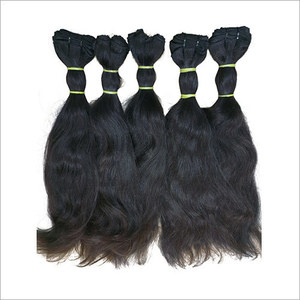 ผมต่ออินเดียแท้แบบธรรมชาติ เกรด Remy Virgin  แบบเส้นเดียวบาง  นำเข้าจากผู้บริจาค  แบบออร์แกนิคจากวัด - Product Image 4
